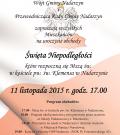 11 listopada - Dzień Narodowego Święta Niepodległości
