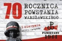 70. rocznica wybuchu Powstania Warszawskiego