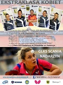Drużyna GLKS SCANIA Nadarzyn zaprasza na mecz Ekstraklasy Kobiet