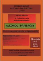 GOD-M ,,Tęcza'' - II szkolenie z cyklu "„Profilaktyka uzależnień” - „Alkohol i papierosy”