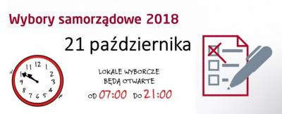 Już 21 października (niedziela) wybory samorządowe