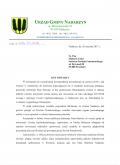 List otwarty Wójta w sprawie liceum ogólnokształcącego