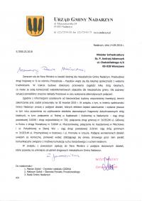 List Wójta do Ministra Infrastruktury ws. utrudnień na DK8