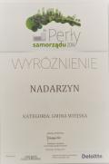 Nadarzyn wyróżniony Perłą Samorządu