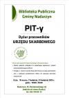 PIT - dyżur pracowników URZĘDU SKARBOWEGO