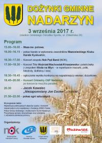 Zapraszamy na Dożynki 2017