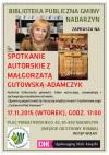 Zapraszamy na spotkanie autorskie w BPGN
