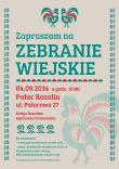 Zebranie wiejskie w Rozalinie