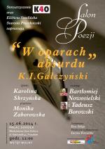„W oparach absurdu" – Salon Poezji